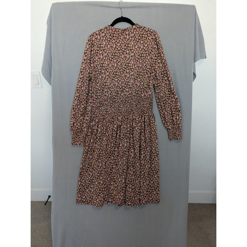 Boden Pink Floral Midi Dress - Picture 7 of 12